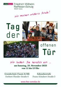 Tag der offenen Tür FWR